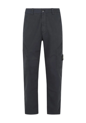 Stone Island button-fastening trousers - Blue