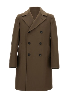 Tagliatore double-breasted coat - Brown