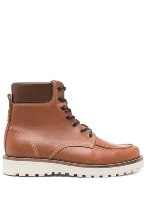 Marc O'Polo leather hiking boots - Brown