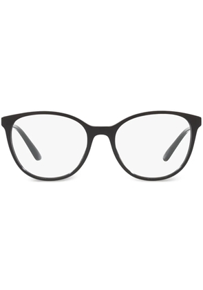 Dolce & Gabbana Eyewear logo-plaque glasses - Black