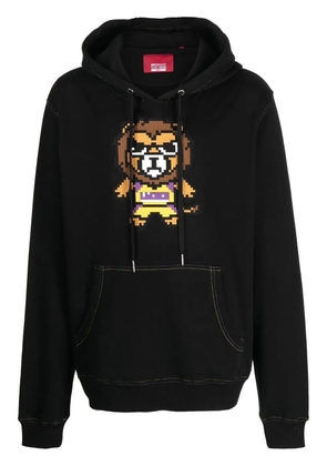 Mostly Heard Rarely Seen 8-Bit Los Angeles graphic-print hoodie - Black