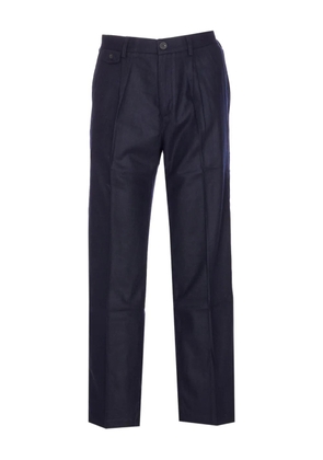 Edmmond Studios Jack front-pleat trousers - Blue