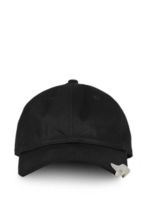 VETEMENTS bottle-opener baseball cap hat - Black
