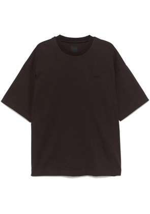 Juun.J logo-embroidered T-shirt - Purple