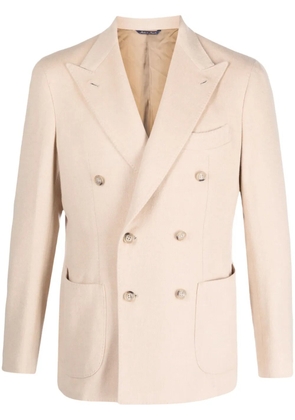 GABO NAPOLI double-breasted camel-hair blazer - Neutrals