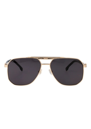 BOSS navigator-frame sunglasses - Gold