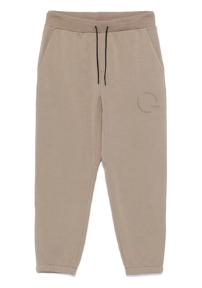 BOSS tonal-artwork track pants - Brown