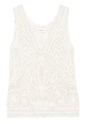 P.A.R.O.S.H. lace tank top - Neutrals