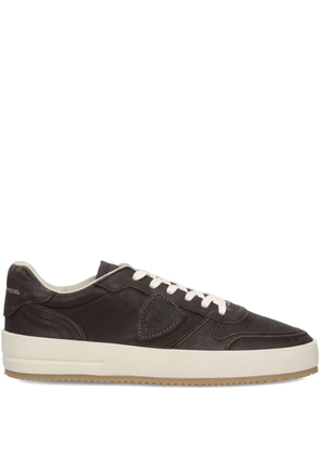 Philippe Model Paris leather low-top sneakers - Brown
