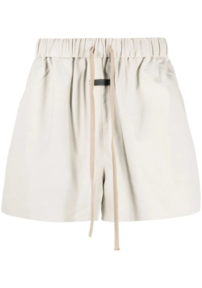 Fear Of God drawstring-waist short shorts - Neutrals