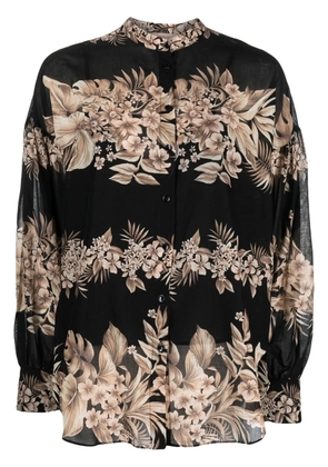 TWINSET floral print shirt - Black