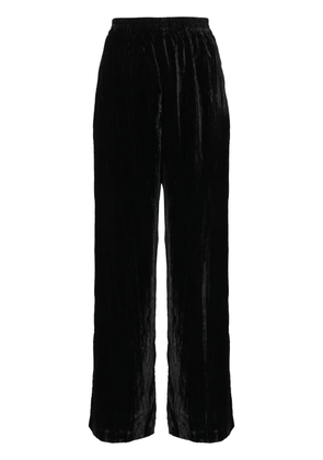 b+ab reflective straight trousers - Black
