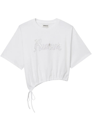 Musium Div. logo-print T-shirt - White