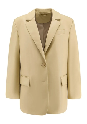 STAND STUDIO notched-lapel single-breasted blazer - Neutrals