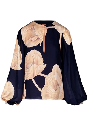Johanna Ortiz Gotas Florales blouse - Blue