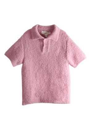 ERL short-sleeve polo shirt - Pink