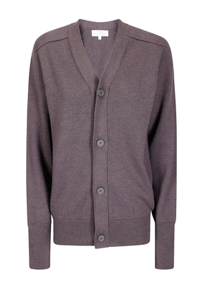 Studio Nicholson V-neck merino cardigan - Brown