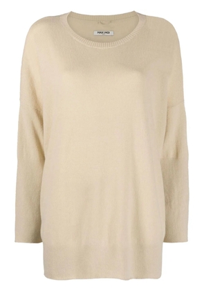 Max & Moi MII cashmere crew-neck jumper - Neutrals