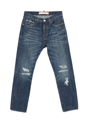 YES LONDON distressed-detail jeans - Blue