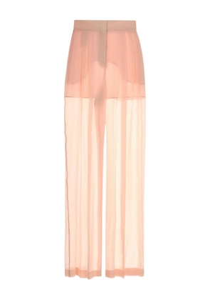 Alberta Ferretti silk trousers - Pink