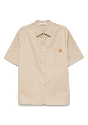 DARKPARK Vale poplin shirt - Neutrals