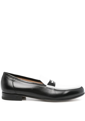 Lidfort leather loafers - Black