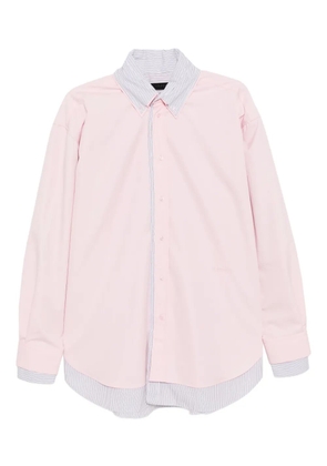 ALAINPAUL layered shirt - Pink