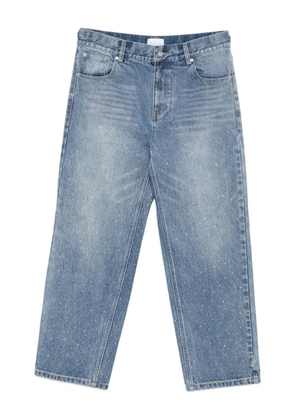 BLUE SKY INN embellished denim straight-leg jeans