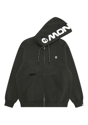 AAPE BY *A BATHING APE® ape head zip-up hoodie - Grey