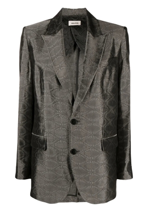 Zadig&Voltaire Vegy jacquard blazer - Silver