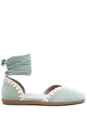 Mou suede ballet flats - Blue