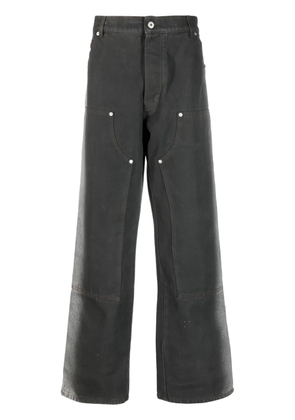 Heron Preston wide-leg denim jeans - Grey
