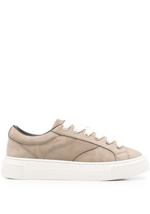 STATE OF ORDER 40mm Piper lace-up sneakers - Neutrals
