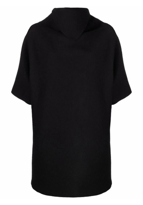 Raf Simons embroidered-logo knitted dress - Black