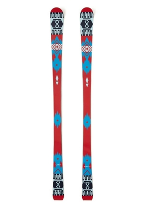 Alanui Icon graphic-print ski boards (170 cm) - Red