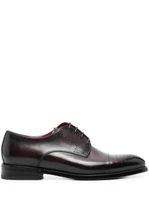 Barrett leather derby shoes - Brown