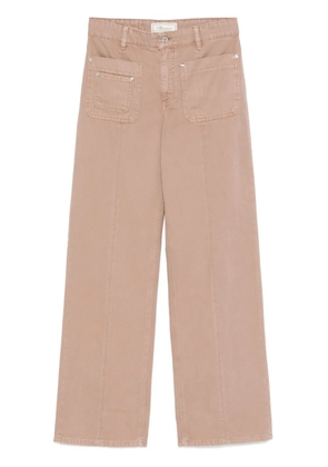 Blumarine canvas jeans - Brown