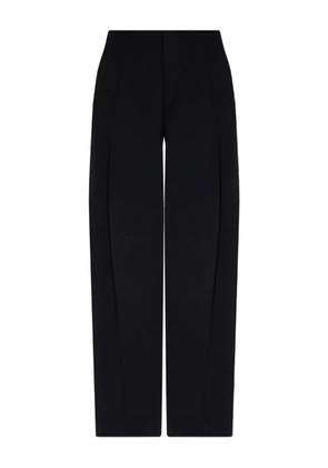 Victoria Beckham pleated side-pocket trousers - Black