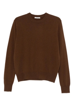 ENTIRE STUDIOS crew-neck long-sleeve sweater - Brown