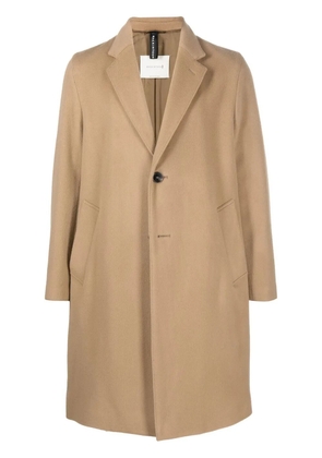 Mackintosh NEW STANLEY wool-cashmere coat - Brown