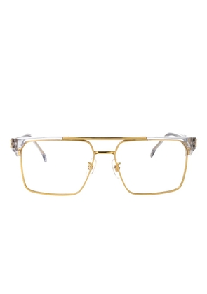 Carrera 1140 rectangle-frame glasses - Gold