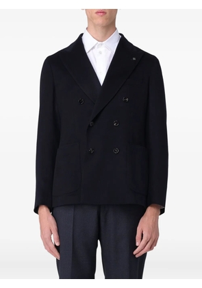 Tagliatore double-breasted blazer - Blue