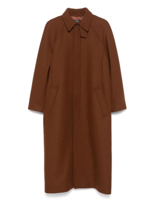 A.P.C. Gaia coat - Brown