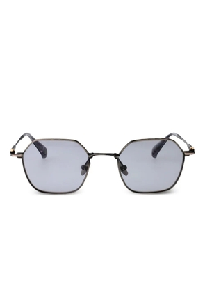 Yohji Yamamoto square-frame sunglasses - Black