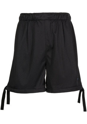 Off Duty Role side-tie shorts - Black