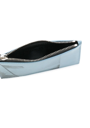 Calvin Klein American flag print wallet - Blue