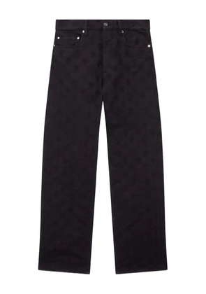 Casablanca straight-leg jeans - Black