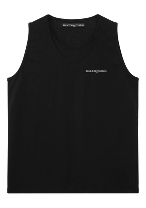 Rest&Recreation layered tank top - Black