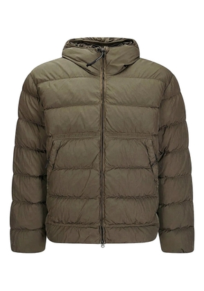 C.P. Company hooded quilted jacket - Green