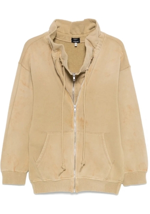 R13 Paperbag hoodie - Neutrals